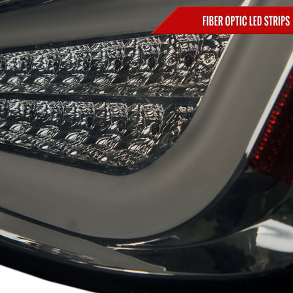 2011-2013 Scion tC LED Tail Lights (Chrome Housing/Smoked Lens)