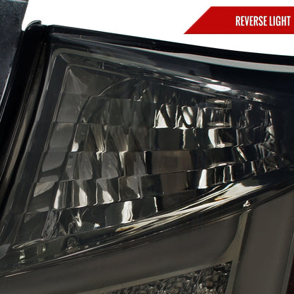 2011-2013 Scion tC LED Tail Lights (Chrome Housing/Smoked Lens)