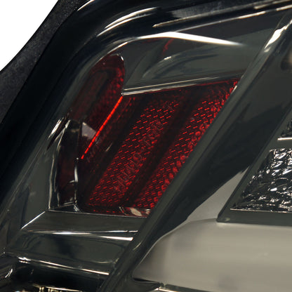 2011-2013 Scion tC LED Tail Lights (Chrome Housing/Smoked Lens)