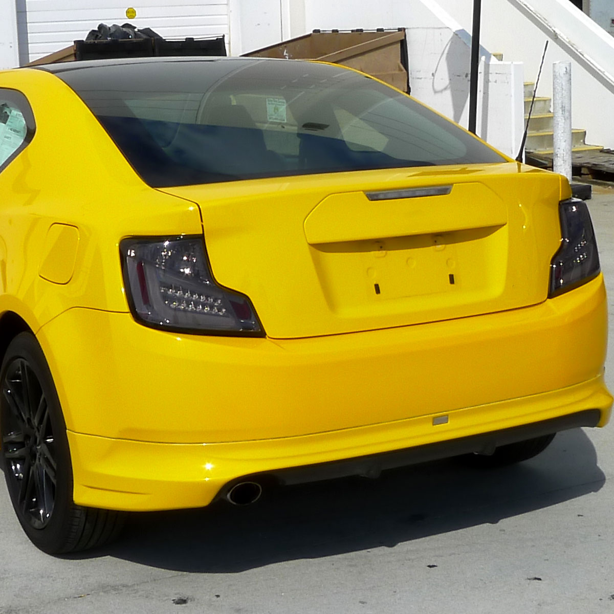 2011-2013 Scion tC LED Tail Lights (Chrome Housing/Smoked Lens)