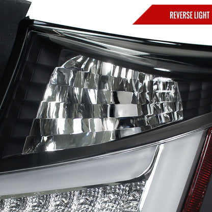 2011-2013 Scion tC LED Tail Lights (Matte Black Housing/Clear Lens)