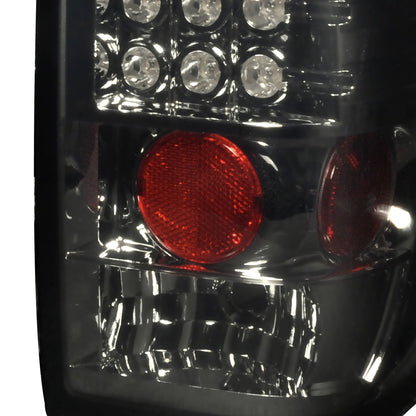 2004-2015 Nissan Titan LED Tail Lights (Chrome Housing/Smoked Lens)