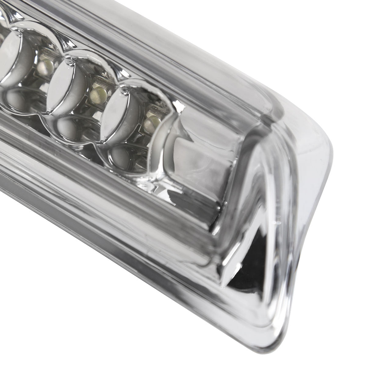 2004-2015 Nissan Titan LED 3rd Brake Light (Chrome Housing/Clear Lens)