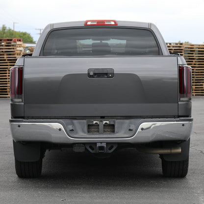 2007-2013 Toyota Tundra Sequential Red LED Bar Tail Lights (Glossy Black Housing/Clear Lens)