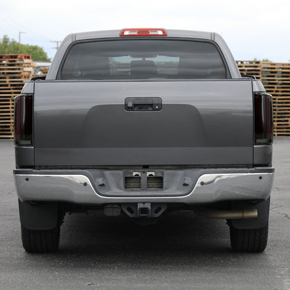 2007-2013 Toyota Tundra Sequential Red LED Bar Tail Lights (Glossy Black Housing/Smoked Lens)