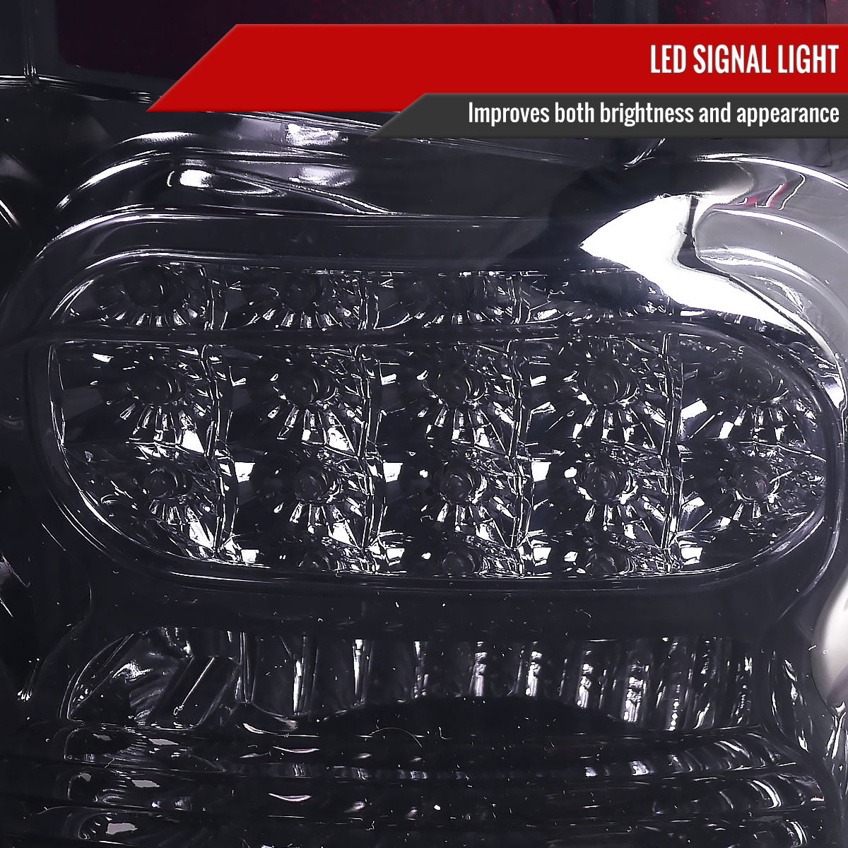 2007-2013 Toyota Tundra LED Tail Lights (Chrome Housing/Smoked Lens)