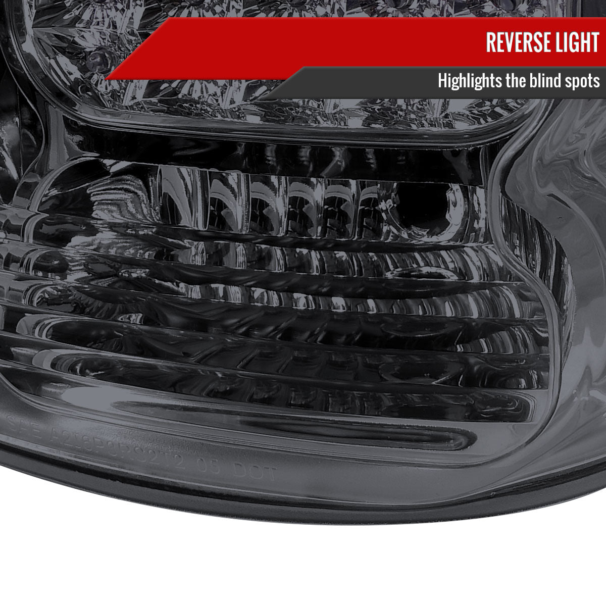 2007-2013 Toyota Tundra LED Tail Lights (Chrome Housing/Smoked Lens)