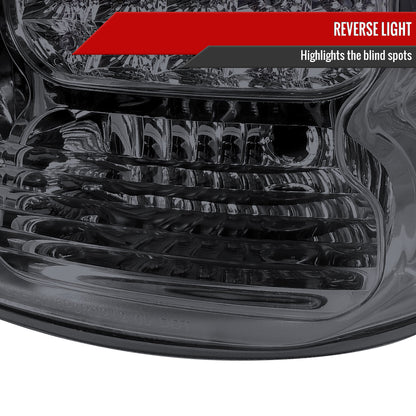 2007-2013 Toyota Tundra LED Tail Lights (Chrome Housing/Smoked Lens)