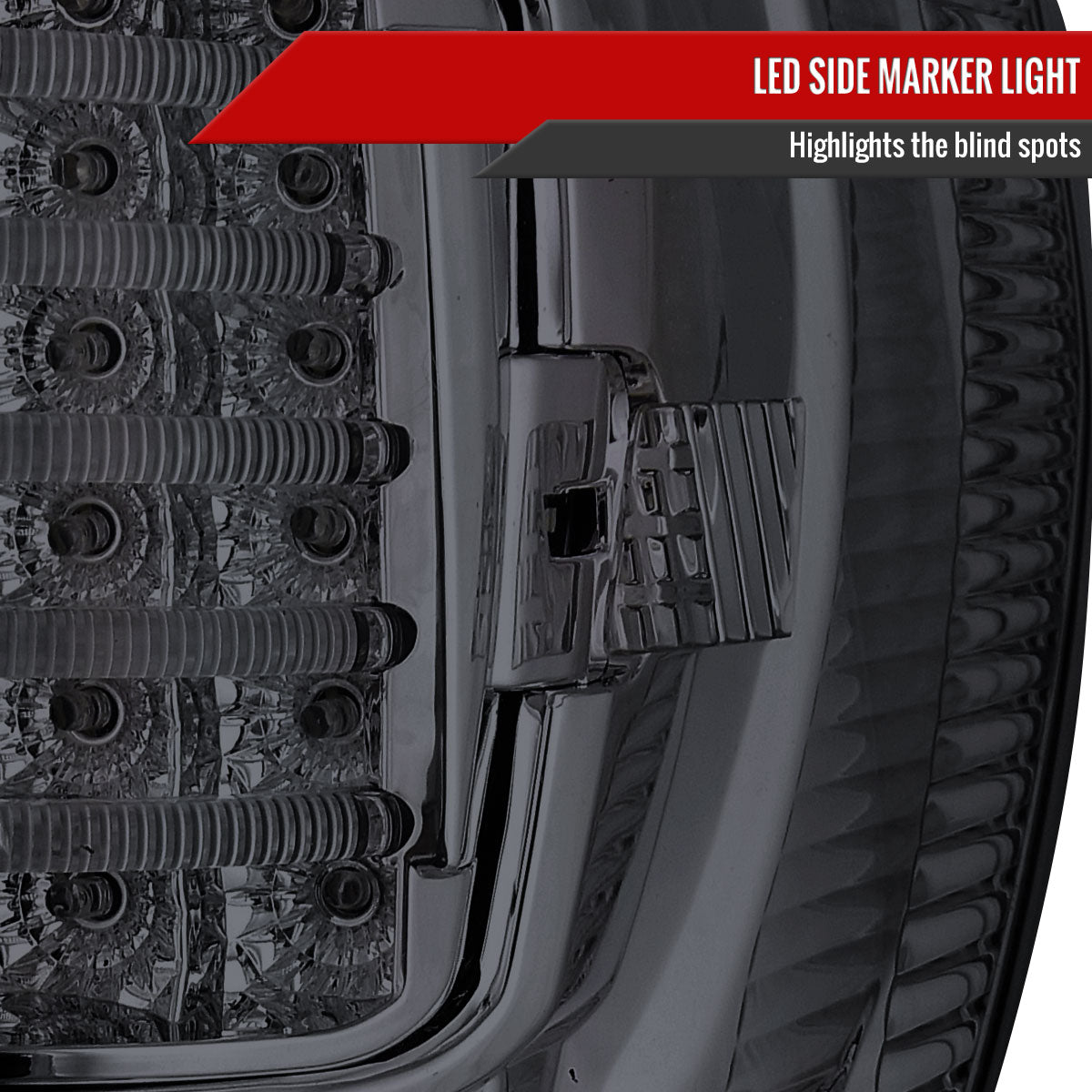 2007-2013 Toyota Tundra LED Tail Lights (Chrome Housing/Smoked Lens)