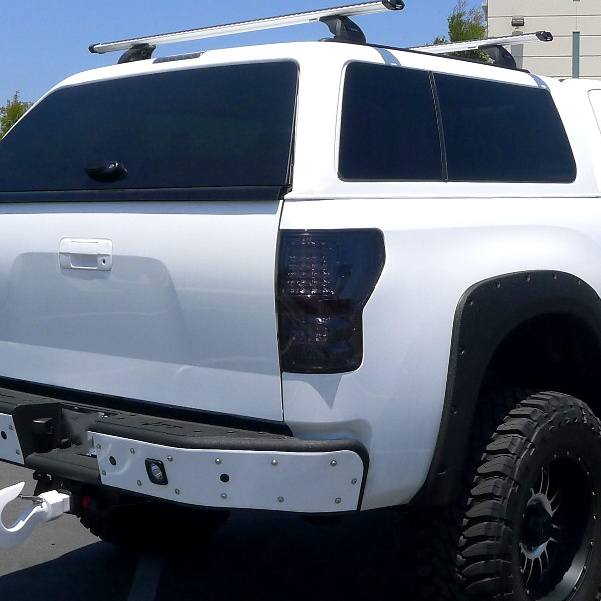 2007-2013 Toyota Tundra LED Tail Lights (Chrome Housing/Smoked Lens)