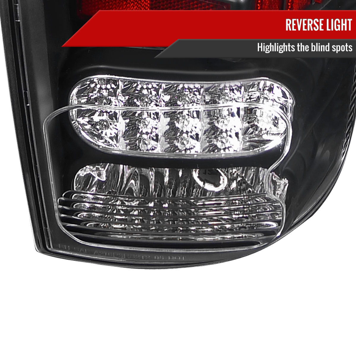 2007-2013 Toyota Tundra LED Tail Lights (Matte Black Housing/Clear Lens)