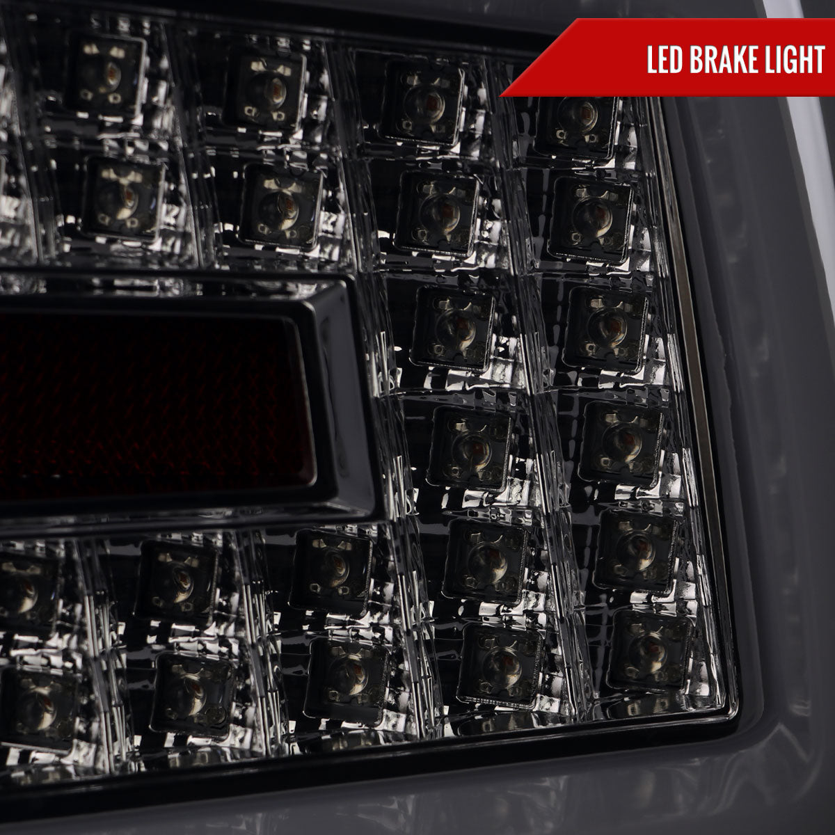 2008-2014 Subaru Impreza WRX/STI LED Sequential Turn Signal Tail lights (Chrome Housing/Smoked Lens)