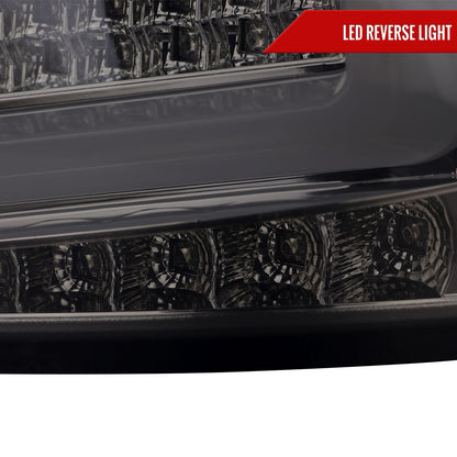 2008-2014 Subaru Impreza WRX/STI LED Sequential Turn Signal Tail lights (Chrome Housing/Smoked Lens)