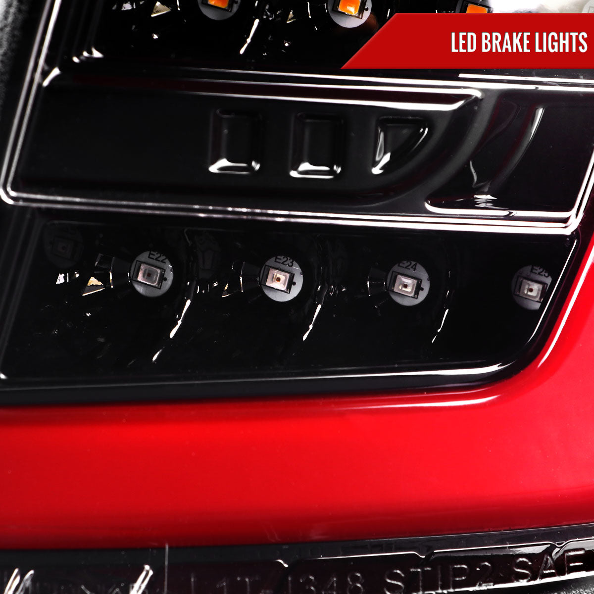 2008-2014 Subaru Impreza WRX Hatchback LED Sequential Tube Tail Lights (Glossy Black Housing/Clear Lens)