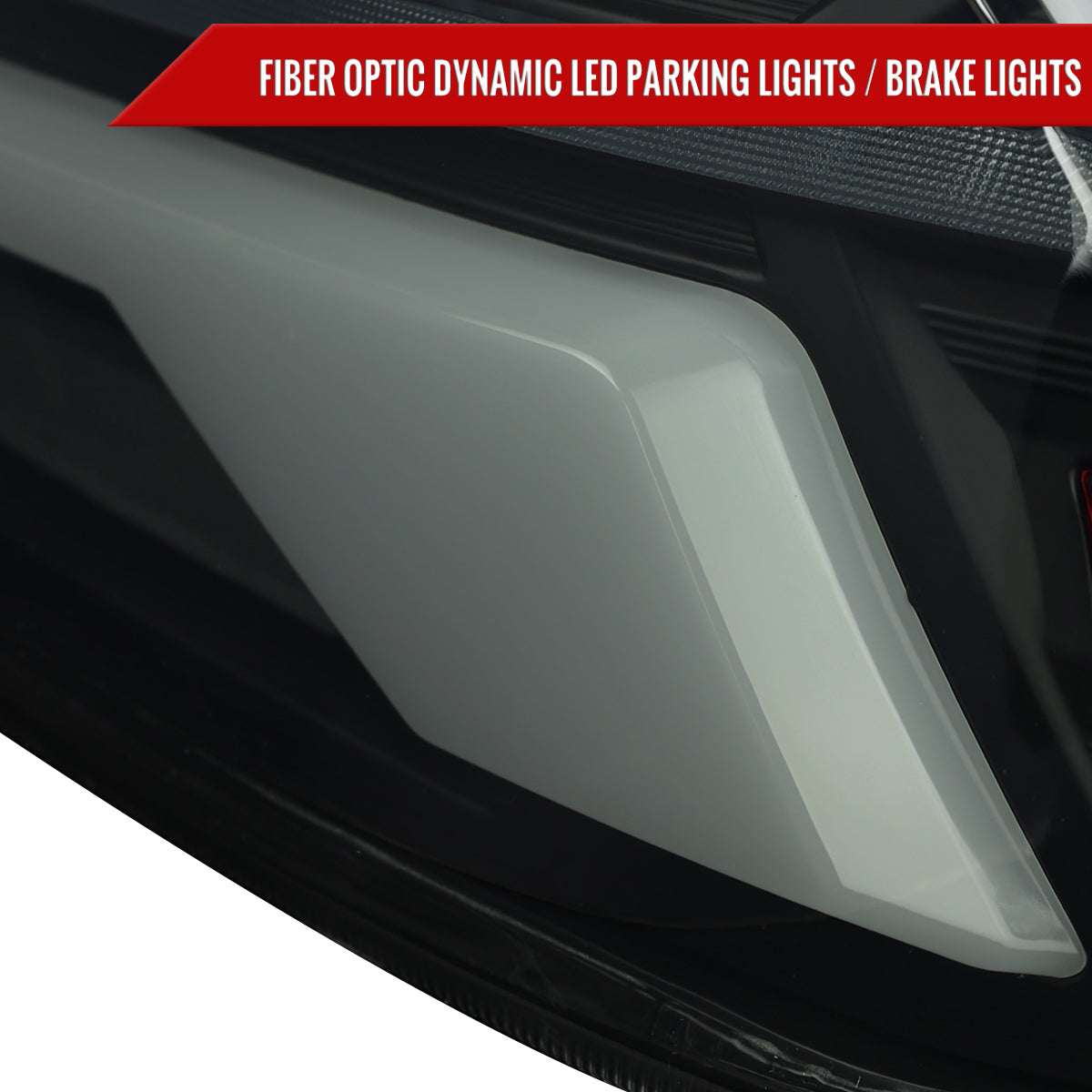 2015-2021 Subaru WRX STi Tail Light w/ Sequential LED Turn SignaL and LED Side Marker Brake Reverse (Black Housing / Smoked Lens)
