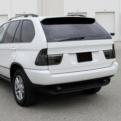 2000-2006 BMW E53 X5 LED Tail Lights (Chrome Housing/Smoked Lens)