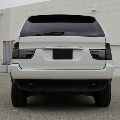 2000-2006 BMW E53 X5 LED Tail Lights (Chrome Housing/Smoked Lens)