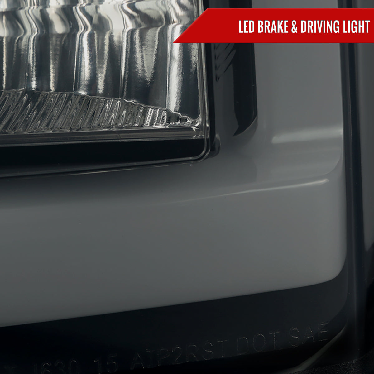 2015-2020 GMC Yukon/Yukon XL Denali SLE/SLT LED Tail Lights (Glossy Black Housing/Smoked Lens)