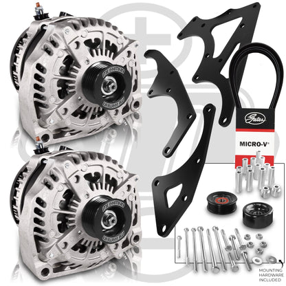 Mechman 800 Amp Cast Dual Alternator Kit for 2014 - 2018 GM Trucks