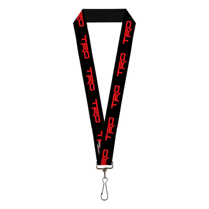 Lanyard - 1.0" - Toyota Racing Development TRD Logo Black/Red