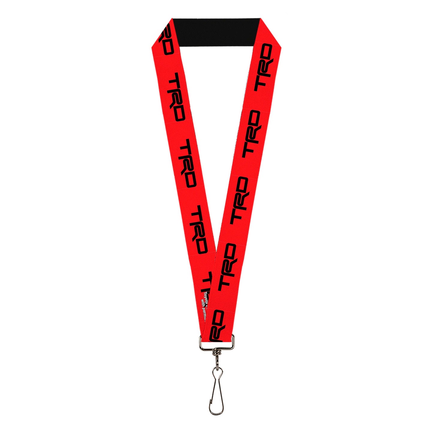 Lanyard - 1.0" - Toyota Racing Development TRD Logo Red/Black