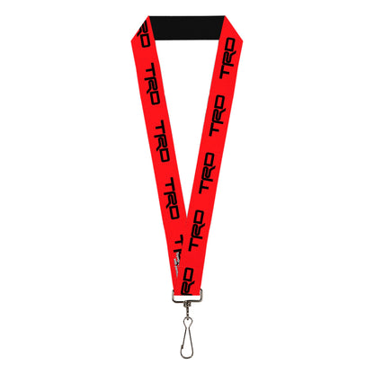 Lanyard - 1.0" - Toyota Racing Development TRD Logo Red/Black