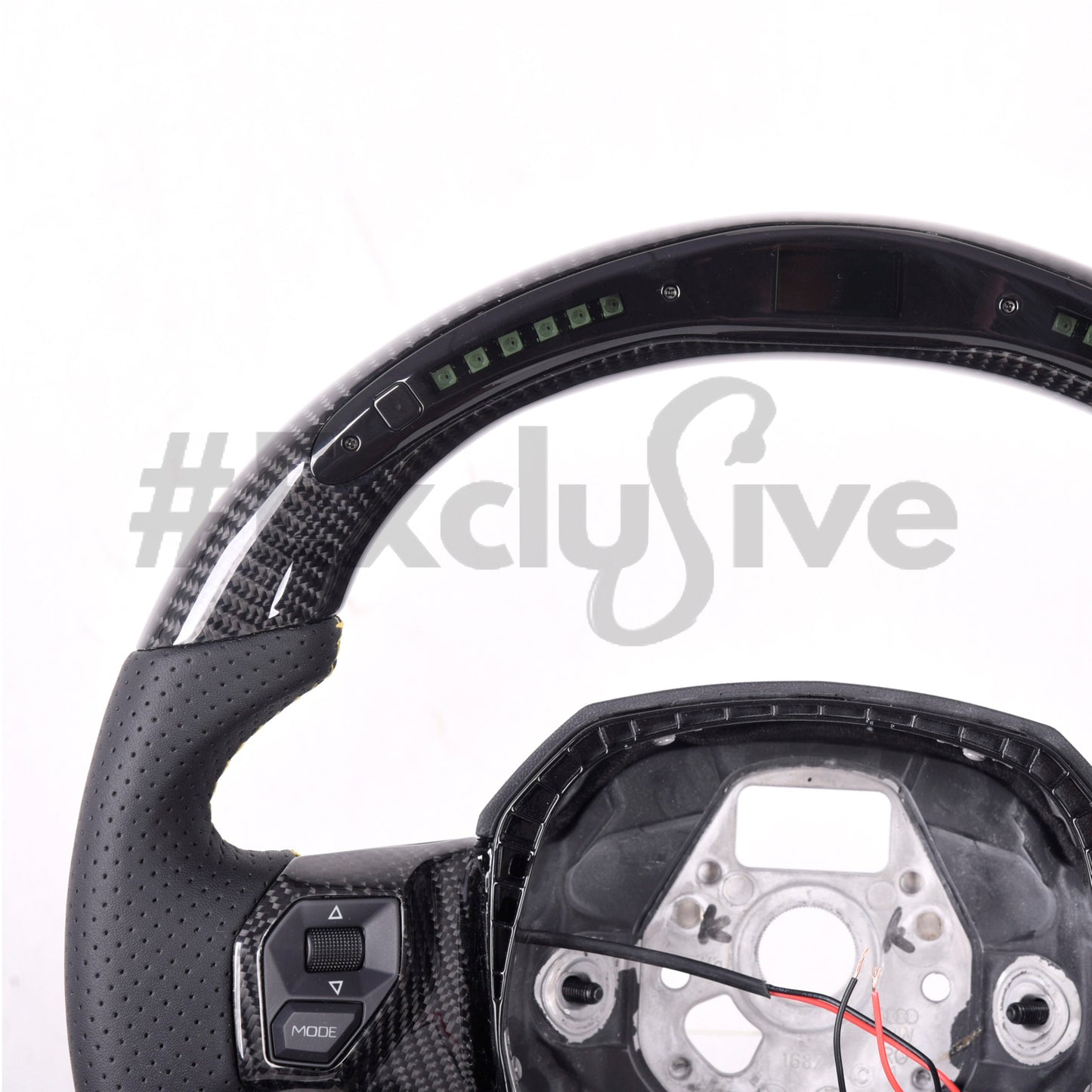 2012-2014 Lamborghini Aventador Custom Steering Wheel by Exclusive Steering