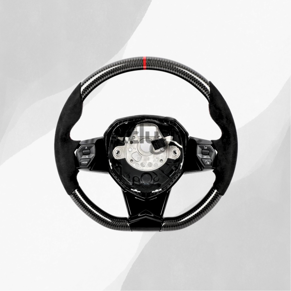 Lamborghini Avantador Custom Steering Wheel by Exclusive Steering