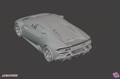 Lamborghini Huracan LP640-4 Evo 3D Scan (2019-2024)