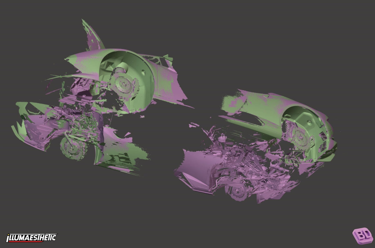 Lamborghini Huracan LP640-4 Evo 3D Scan (2019-2024)