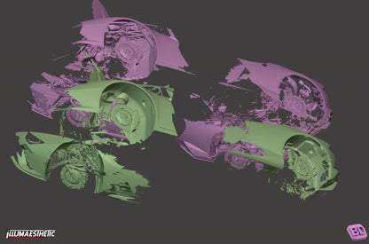 Lamborghini Huracan LP640-4 Evo 3D Scan (2019-2024)