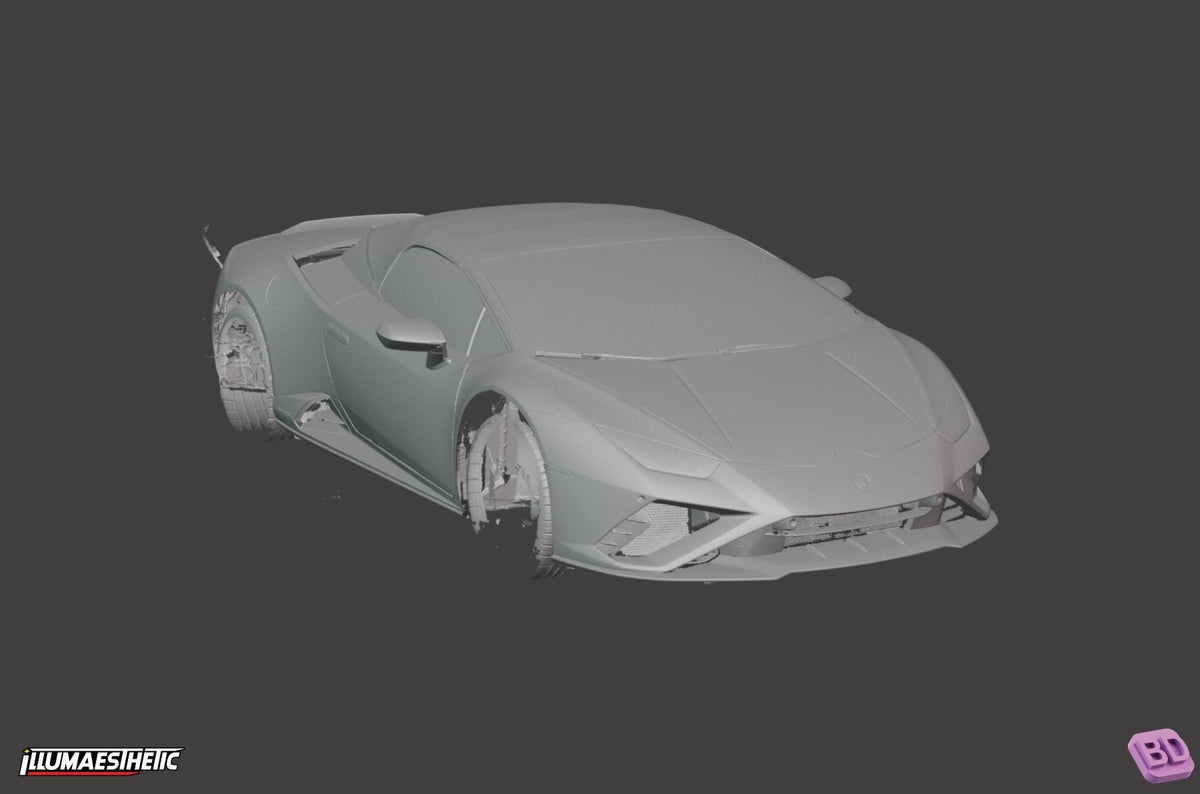 Lamborghini Huracan LP640-4 Evo 3D Scan (2019-2024)