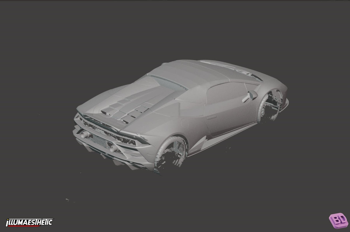Lamborghini Huracan LP640-4 Evo 3D Scan (2019-2024)