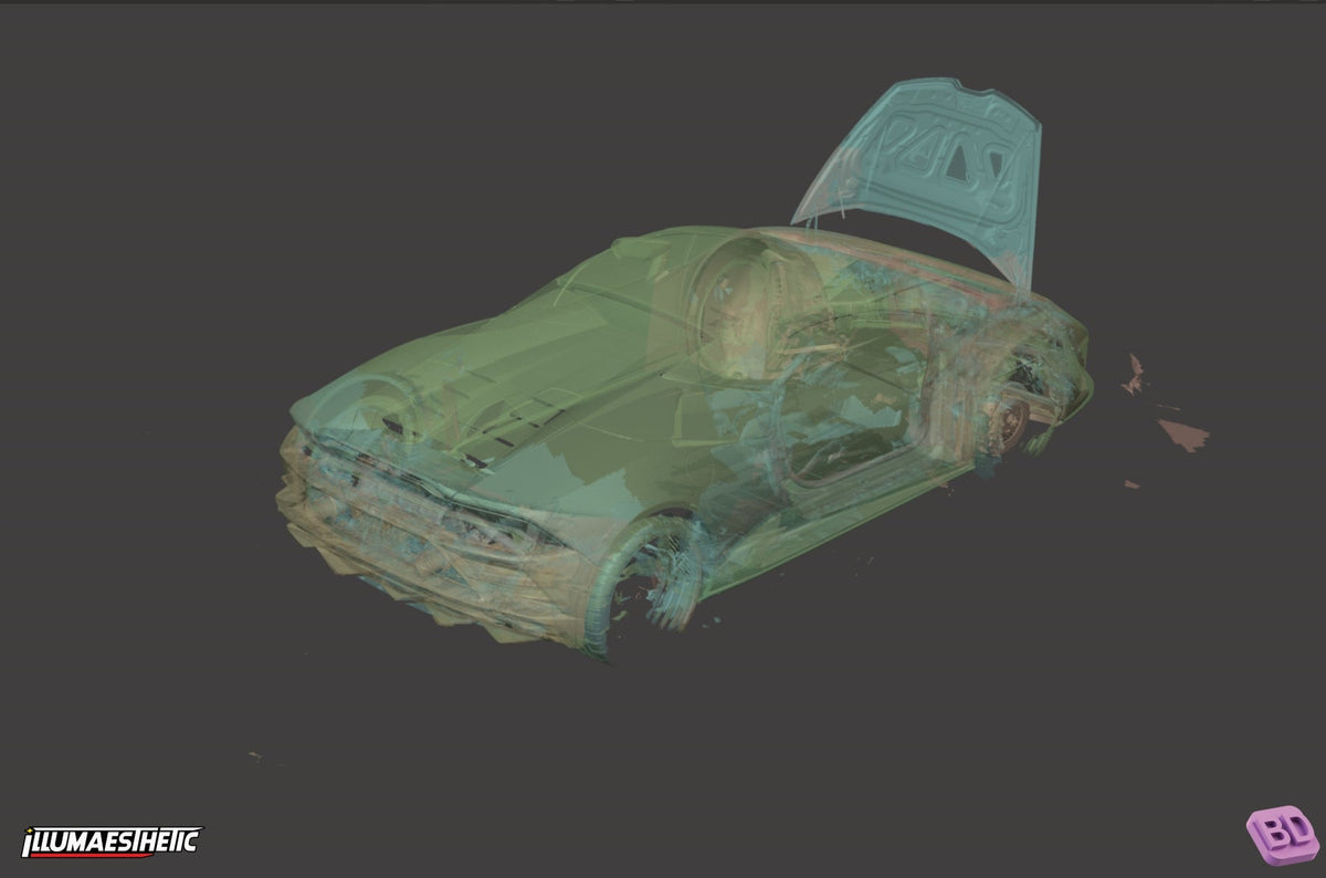 Lamborghini Huracan LP640-4 Evo 3D Scan (2019-2024)