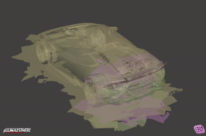 Lamborghini Huracan Tecnica 3D Scan (2022-2024)