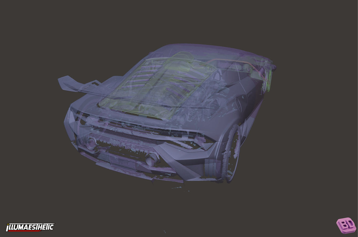 Lamborghini Huracan STO 3D Scan (2021-2024)
