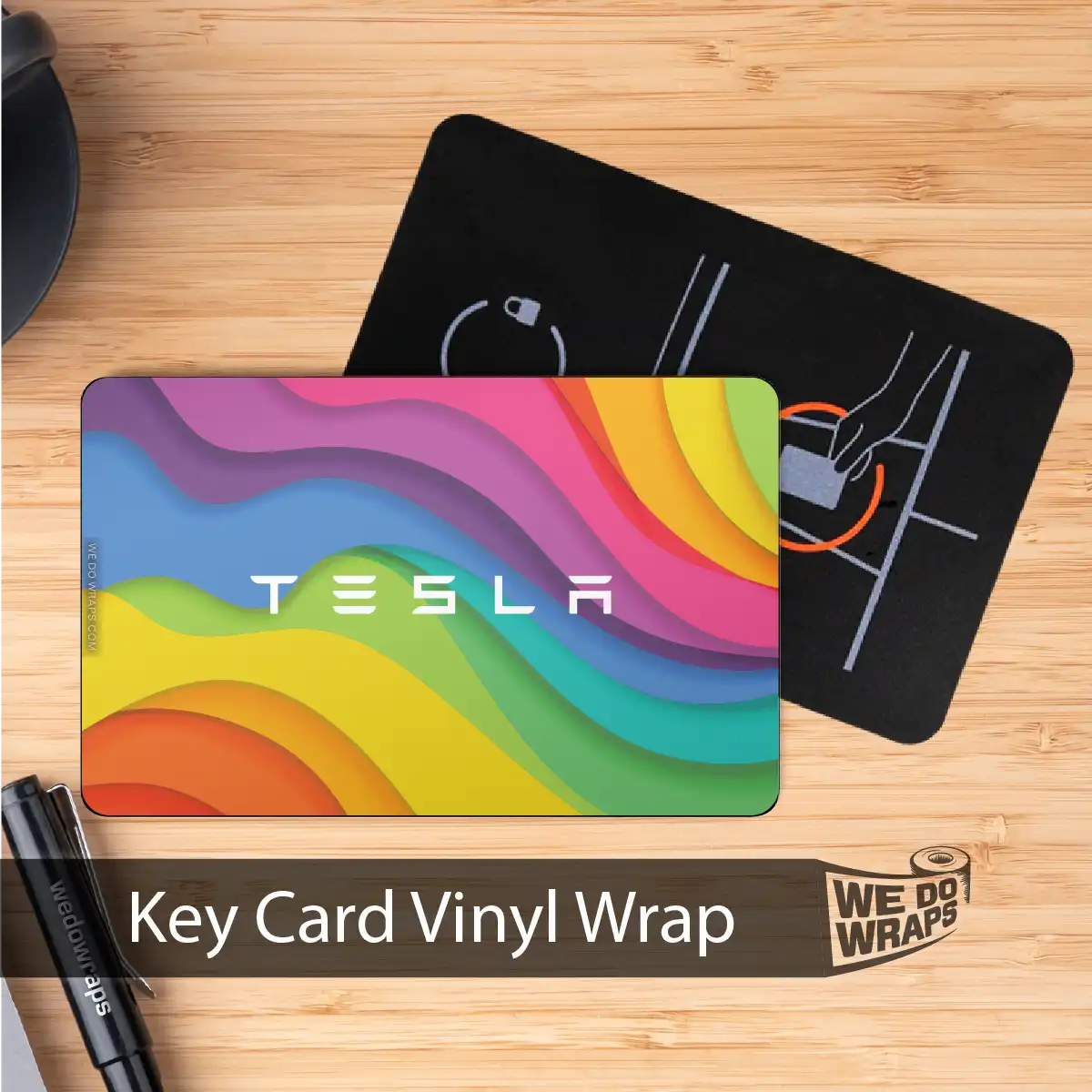 Layered Rainbow | NFC Key Card Wrap