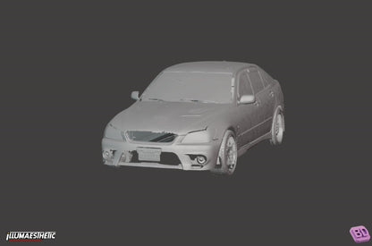 Lexus IS300 / Toyota Altezza (XE10) 3D Scan (1998–2005)