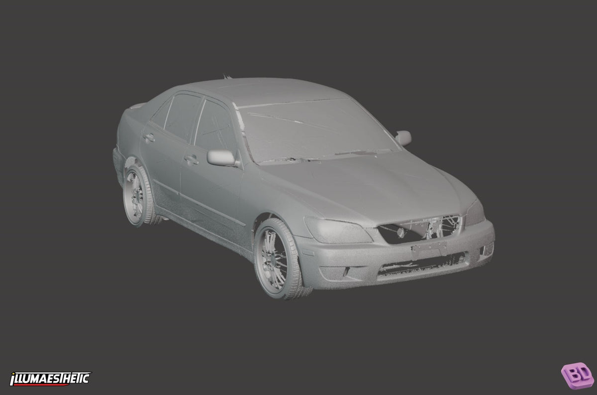 Lexus IS300 / Toyota Altezza (XE10) 3D Scan (1998–2005)