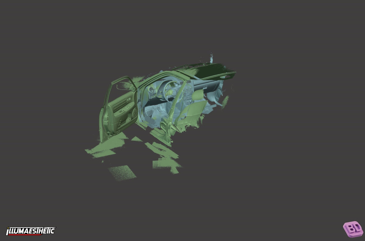 Lexus IS300 / Toyota Altezza (XE10) 3D Scan (1998–2005)