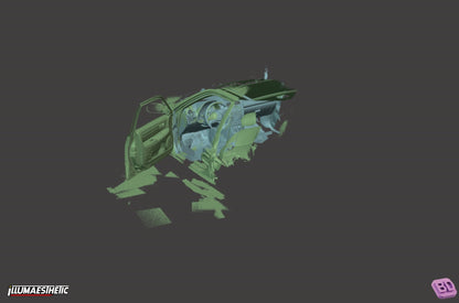 Lexus IS300 / Toyota Altezza (XE10) 3D Scan (1998–2005)