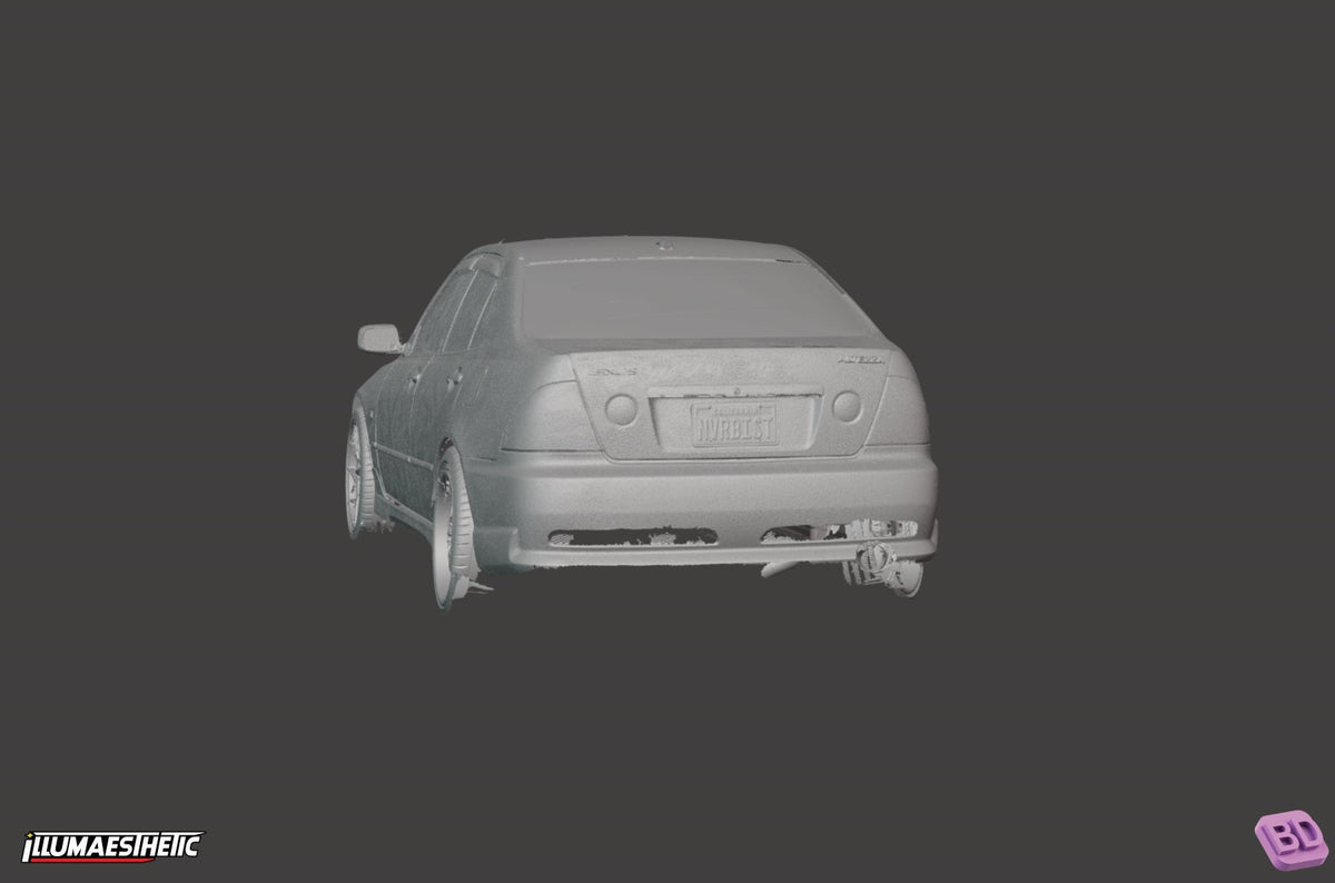 Lexus IS300 / Toyota Altezza (XE10) 3D Scan (1998–2005)