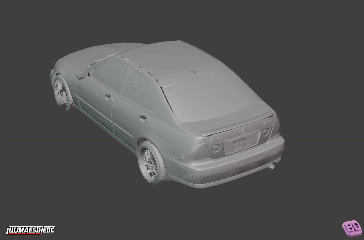 Lexus IS300 / Toyota Altezza (XE10) 3D Scan (1998–2005)