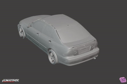 Lexus IS300 / Toyota Altezza (XE10) 3D Scan (1998–2005)