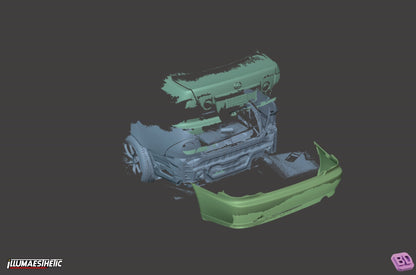 Lexus IS300 / Toyota Altezza (XE10) 3D Scan (1998–2005)