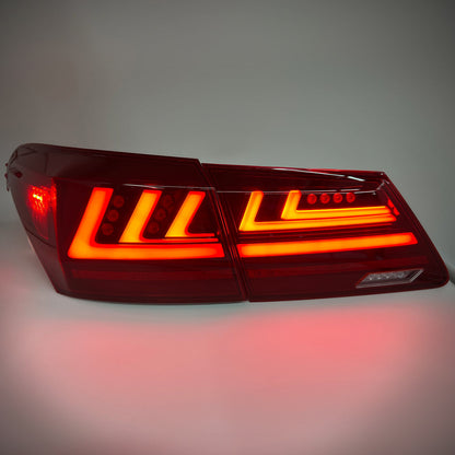 2006-2012 Lexus ES Series LED Tail Lights — Smoke & Red