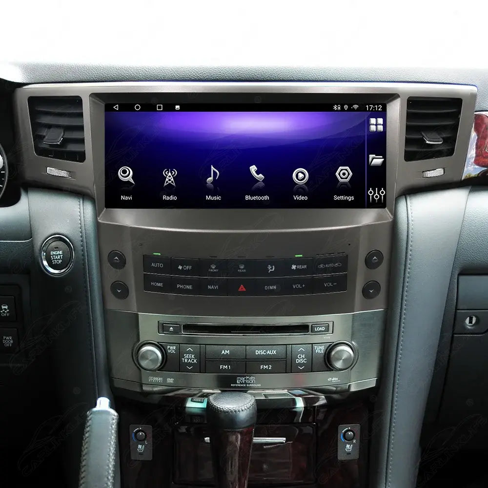 12.3 inch Android Car Radio For Lexus LX570 2007-2015 Car Stereo CarPlay Multimedia Player