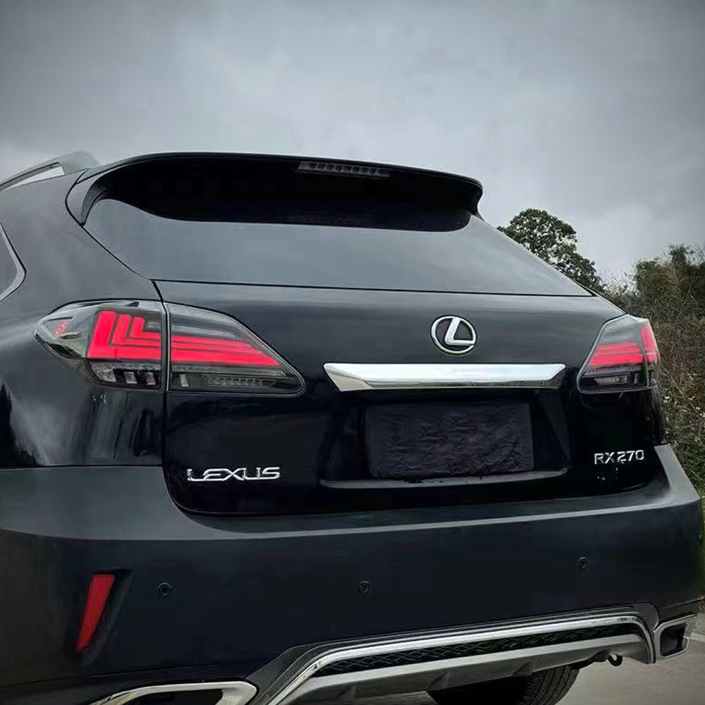 2009-2015 Lexus RX Series LED Tail Lights — Smoke & Clear