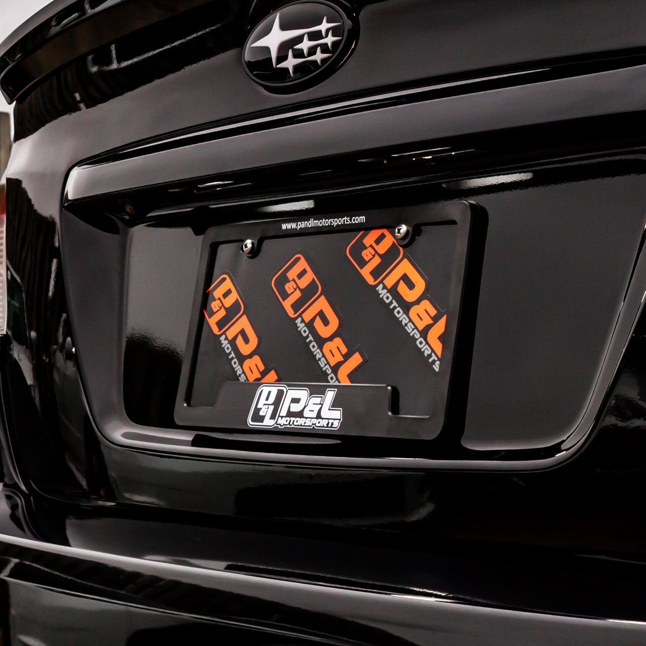 P&L Motorsports License Plate Frame