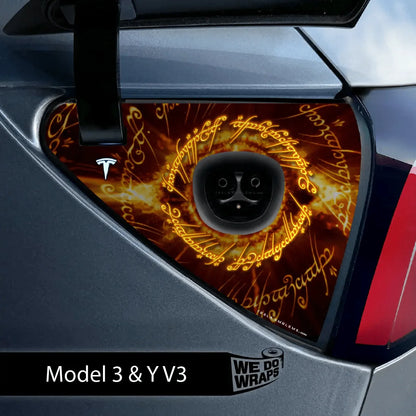 One Ring Tesla Charge Port Wrap | Model Y